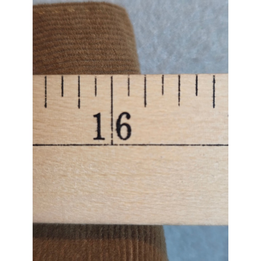 Ruby Rd Favorites Brown Corduroy Pants Womens 14 Mid Rise Straight Leg Stretch - Picture 5 of 10